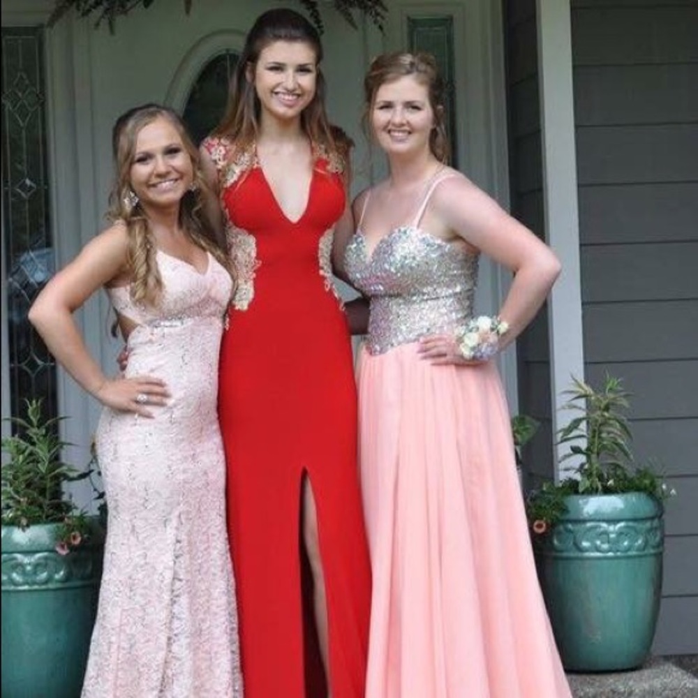 Red Prom Dress - Picture 3 of 3